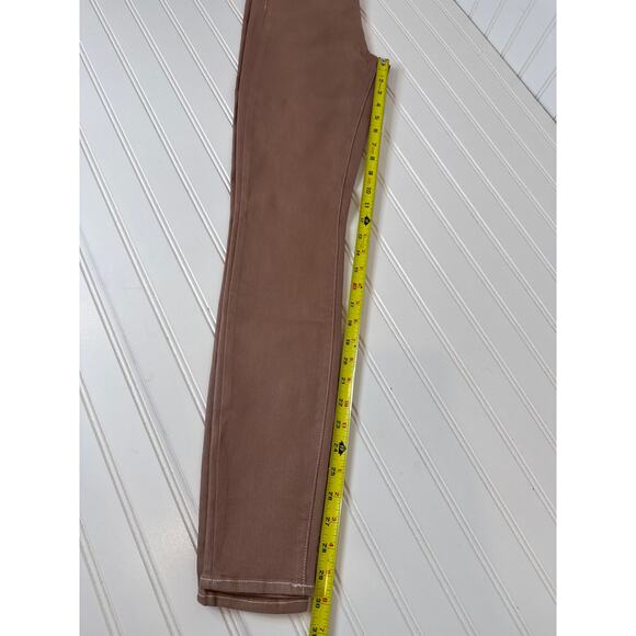 NWOT L’AGENCE Skinny Wax Coated Stretchy Pants Mid Rise Casual Womens Size 25 - Picture 7 of 7